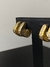 Brinco Argola Luxo Cravejada Banho em Ouro 18k - Santorini - Ponchielli Joias Sofisticação em cada detalhe 