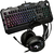 KIT TECLADO GAMER KTROK SEMI MECANICO + FONE GAMER STOUT