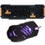 COMBO GAMER OEX - MOUSE E TECLADO - COMBO BRAVE