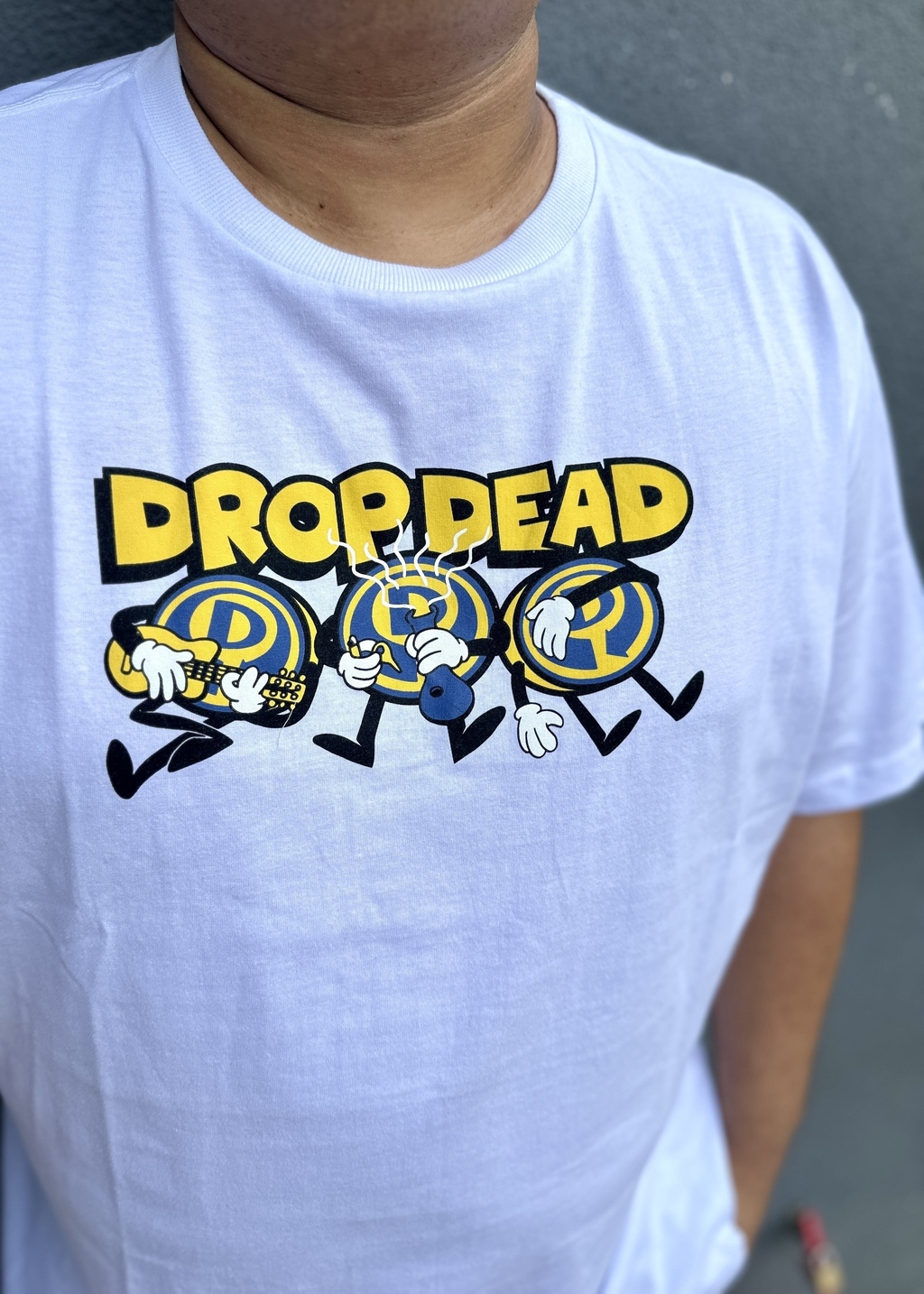 Camiseta Drop Dead Logo Preto