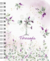 Imagem do Planner 2024 - alfabeto floral lavanda