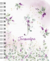 Planner 2024 - alfabeto floral lavanda - Bella Agenda