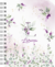 Imagem do Agenda - alfabeto floral lavanda