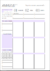 Planner 2024 - alfabeto floral lavanda - loja online