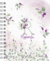 Imagem do Agenda - alfabeto floral lavanda