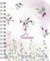 Agenda - alfabeto floral lavanda - comprar online