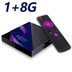 Novo h96 mini v8 núcleo 4k hd caixa de tv iptv android 10.0 wifi 2.4ghz sem fio