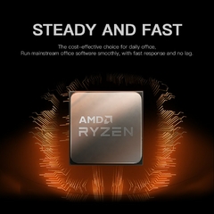 AMD Ryzen 3 4100 R3 4100 Núcleos de Processador 3.8GHz 4 8 Tópicos 7nm L3 8 = - comprar online