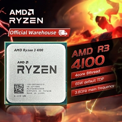 AMD Ryzen 3 4100 R3 4100 Núcleos de Processador 3.8GHz 4 8 Tópicos 7nm L3 8 = - comprar online