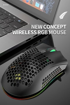 mouse bm600 rgb recaregavel - comprar online