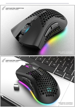 mouse bm600 rgb recaregavel - comprar online