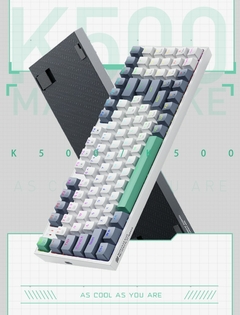 Machenike k500 teclado teclado mecânico com fio teclado trocável quente 94 tec