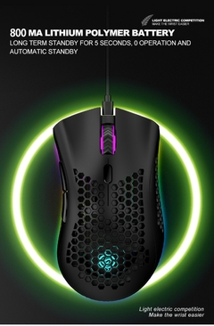 mouse bm600 rgb recaregavel na internet