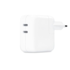 Adaptador de corriente con dos puertos USB‑C de 35 W