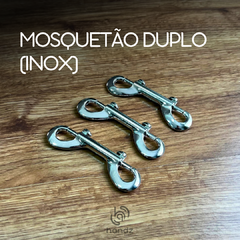 Mosquetão Duplo em Inox (unidade)