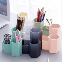 ORGANIZADOR PORTALÁPICES HEXAGONAL 3 COMPARTIMIENTOS - comprar online