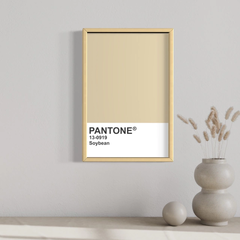 CUADRO PANTONE SOYBEAN 50x75cm