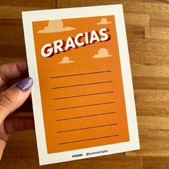 TARJETA DE REGALO GRACIAS - comprar online