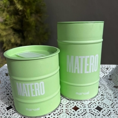 SET DE LATAS CON PICO VERTEDOR MATERO