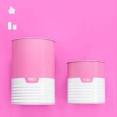 SET DE LATAS FUCSIA