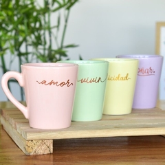 TAZA CERÁMICA PASTEL - comprar online