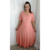 VESTIDO LONGO SALMON DONA CHARME