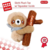 Gigwi sloth-plush dog toy - tienda online