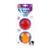 Gigwi ball squeaker Purple/Blue x 2 (Large)