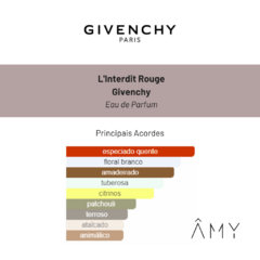 L'interdit Rouge - Givenchy - Perfume Feminino - Eau de Parfum - Decant na internet