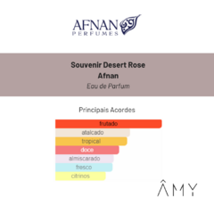 Souvenir Desert Rose - Afnan - Perfume Feminino - Eau de Parfum - Decant na internet