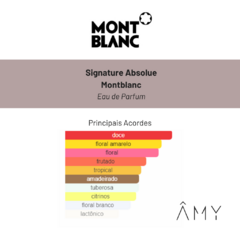 Signature Absolue - Montblanc - Perfume Feminino - Eau De Parfum - Decant - Âmy Decants