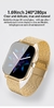 Smartwatch LIGE tela sensível ao toque completa compatível Android iOS - Brinde +1 pulseira