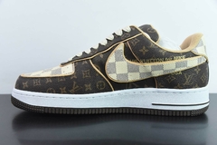 Tênis Nike Louis Vuitton x Air Force 1 Low 'Monogram Damier' Pilot Case na internet