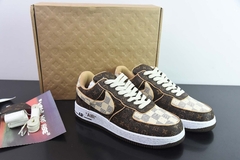 Tênis Nike Louis Vuitton x Air Force 1 Low 'Monogram Damier' Pilot Case