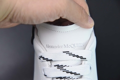 Tênis Alexander McQueen Oversized White Black Trim - loja online