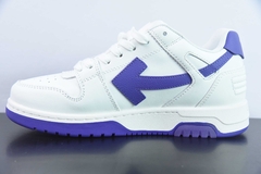 Tênis OFF-WHITE Out Of Office OOO Low Tops White Purple na internet