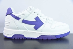 Tênis OFF-WHITE Out Of Office OOO Low Tops White Purple - comprar online