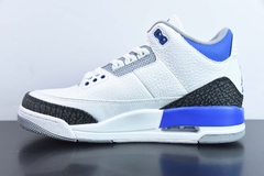 Tênis Jordan 3 Retro Racer Blue na internet