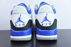 Tênis Jordan 3 Retro Racer Blue - Loja Princípios