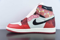 Tênis Jordan 1 Retro High OG Spider-Man Across the Spider-Verse na internet