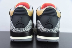 Tênis Jordan 3 Retro Black Cement Gold - loja online