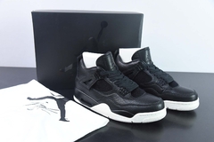 Tênis Jordan 4 Retro Pony Hair Black