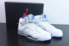 Tênis Jordan 5 Retro White Stealth