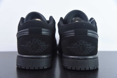 Tênis Jordan 1 Retro Low Triple Black - Loja Princípios