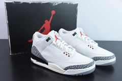 Tênis Jordan 3 Retro Free Throw Line White Cement