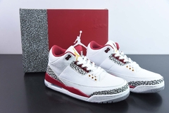 Tênis Jordan 3 Retro Cardinal Red