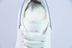 Tênis Alexander McQueen Oversized White Grey Blue - loja online