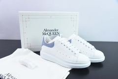 Tênis Alexander McQueen Oversized White Grey Blue