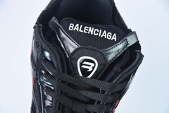 Tênis Balenciaga Runner Graffiti Black Red - loja online