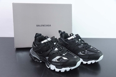 Tênis Balenciaga Track Sneaker Black Silver